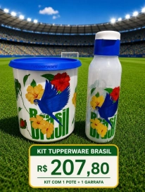 KIT COM 1 POTE + GARRAFA