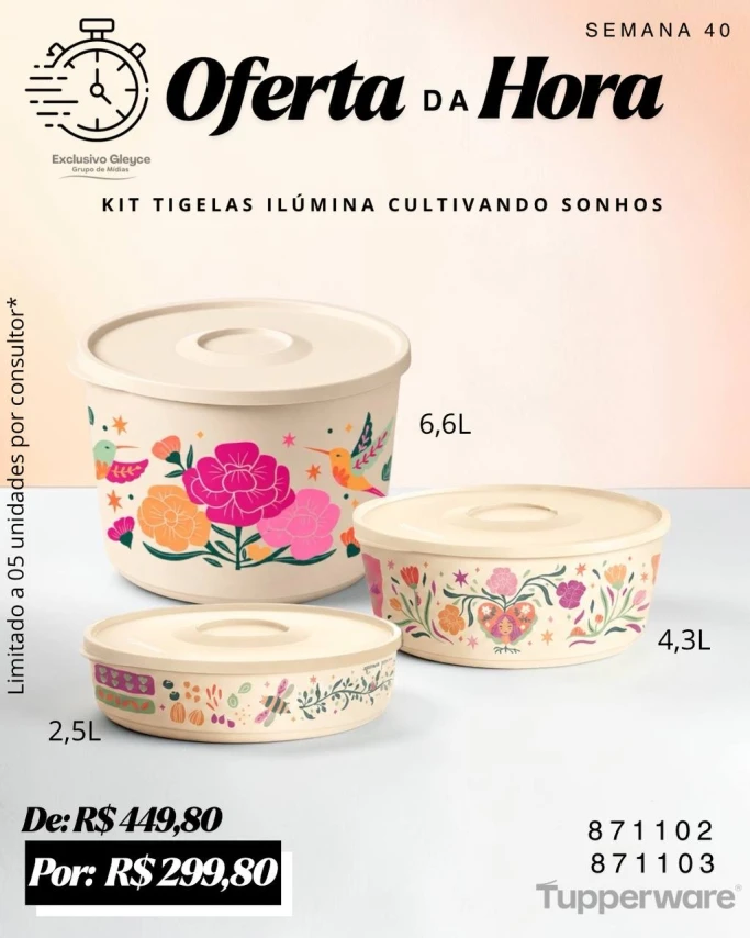 Tigelas ilumina
